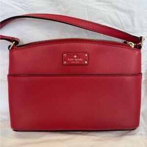Kate Spade Vibrant Red Crossbody Bag